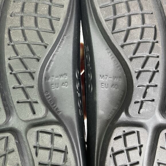 OOFOS OOahh Black Slides Size US M7-W9, unisex, comfort, casual, walk, beach - Picture 8 of 8